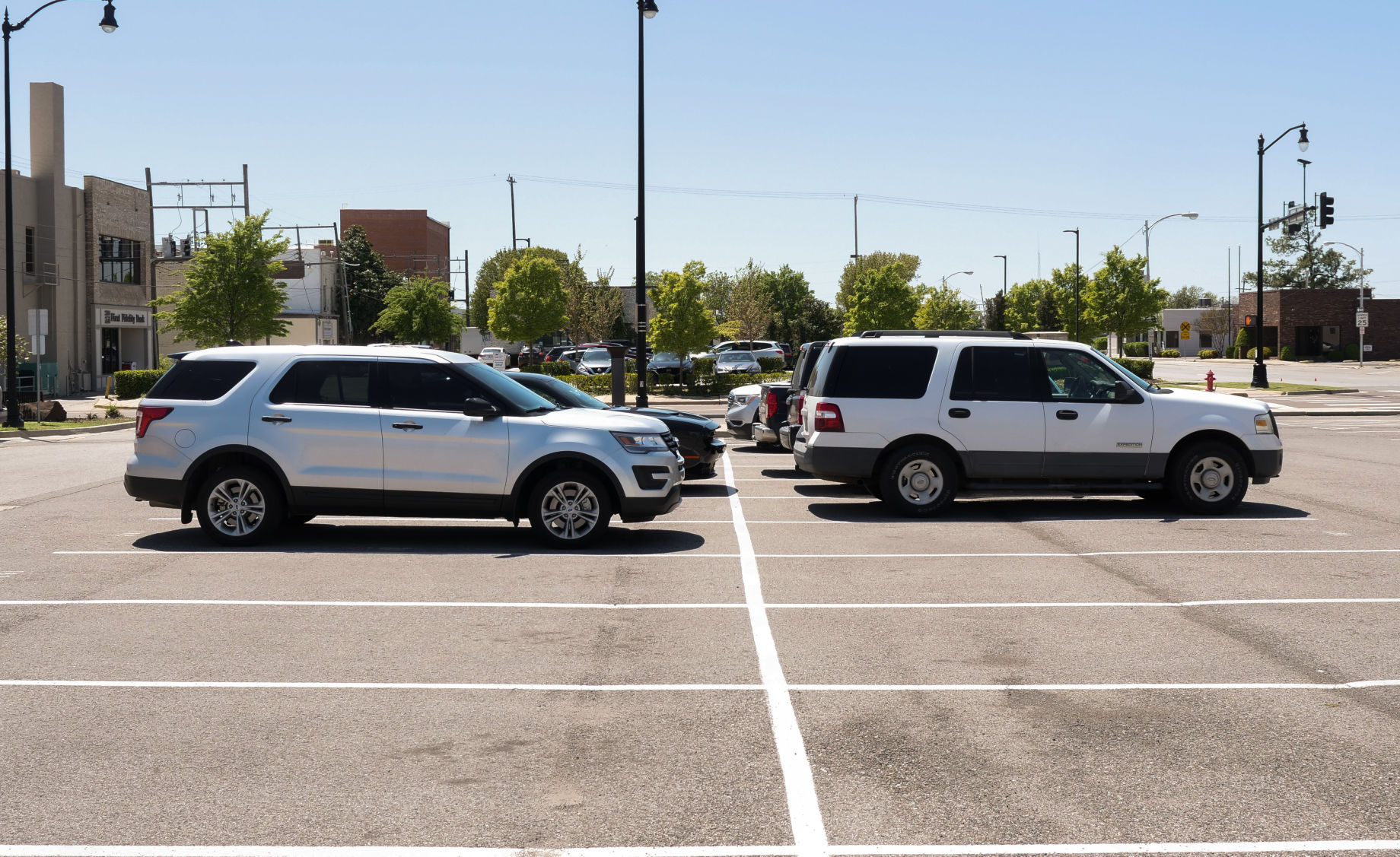 Gray Street parking lot